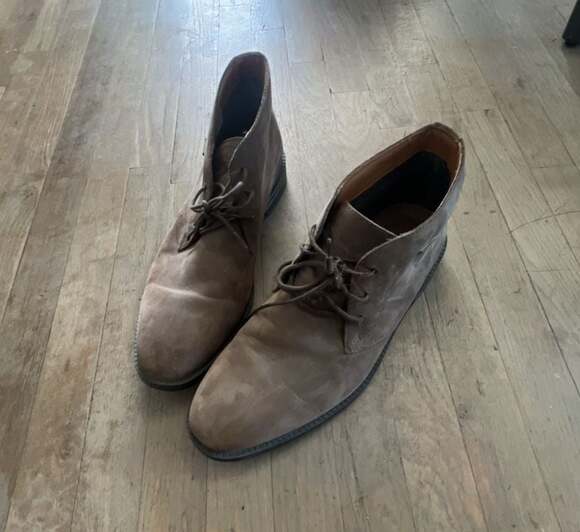 Clarks 1825 Gore-Tex Brown Suede Chukka Boots Men’s 9 main image 4